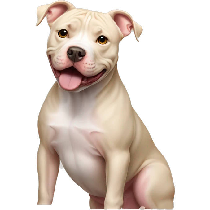 Champagne pitbull emoji