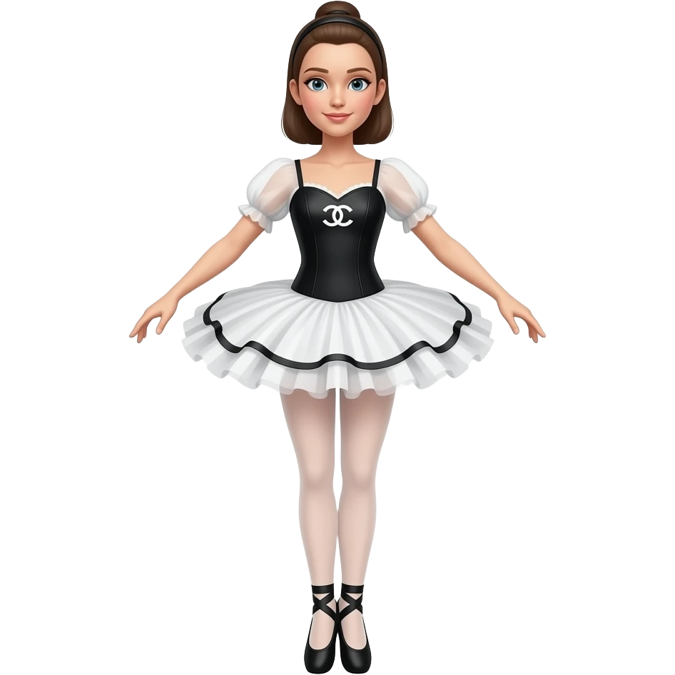 Chanel ballerina emoji