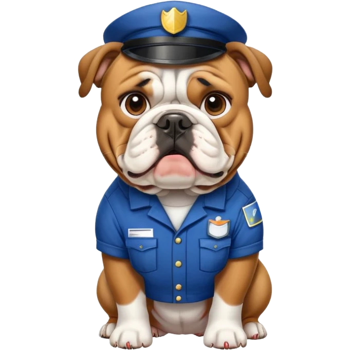 bulldog ingles adult mailman emoji