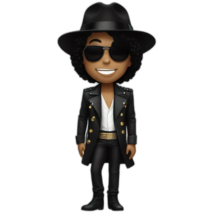 Michael Jackson black emoji