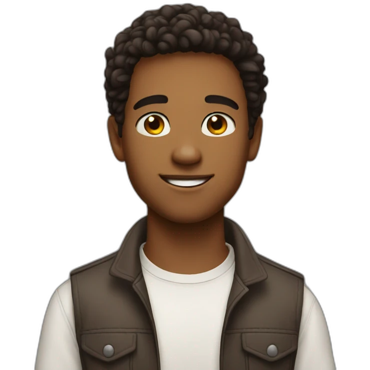 A very cute and young man  emoji