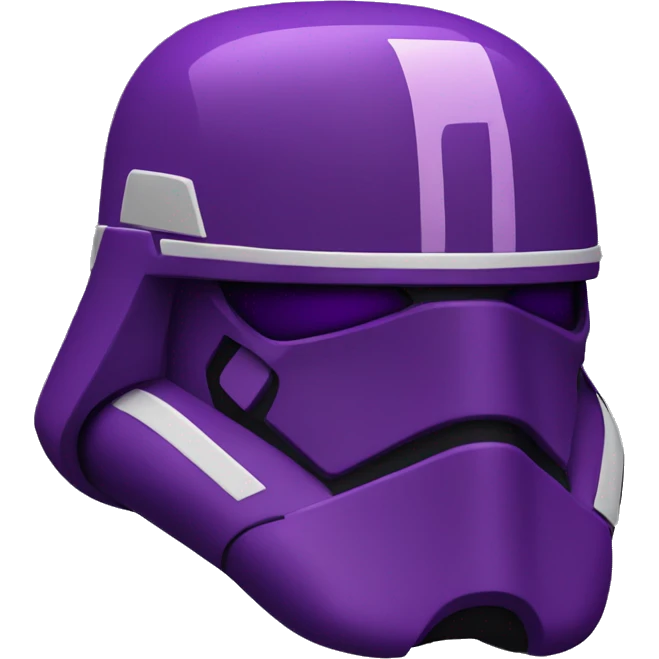 Sith trooper purple emoji