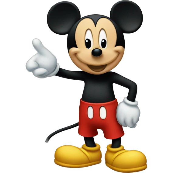 Mickey Mouse  emoji