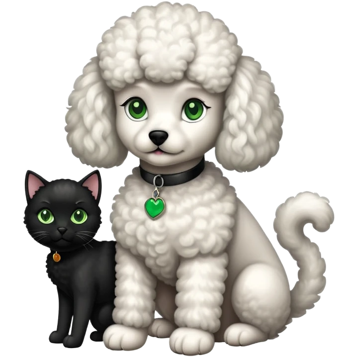 🐩🐈‍⬛ emoji