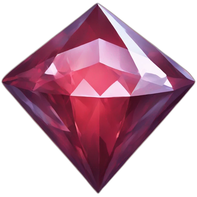 red-diamond-sketch emoji