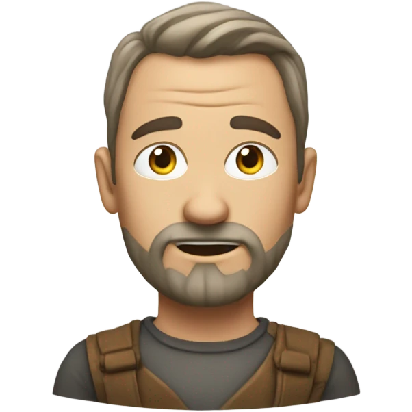 röd hårig tjej platthår emoji
