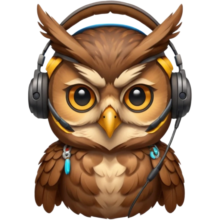 gaming owl emoji
