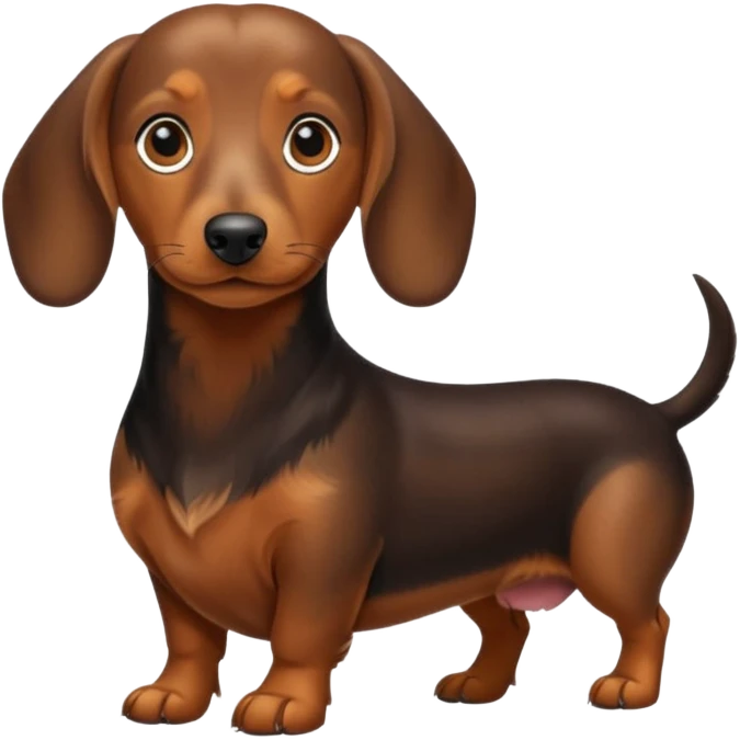 dachshund emoji