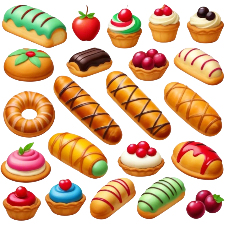 Italian pastries emoji