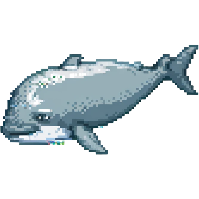 beluga whale emoji