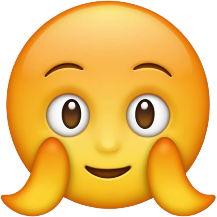 The word “GLOW” emoji