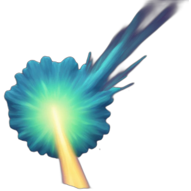 Comet impact emoji