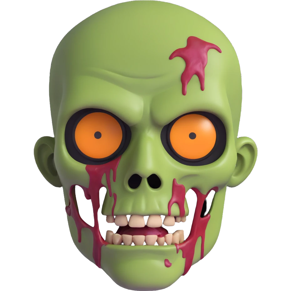 ZOMBIE MAN FACE emoji