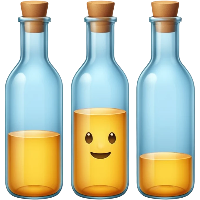 Message Bottles, thin emoji