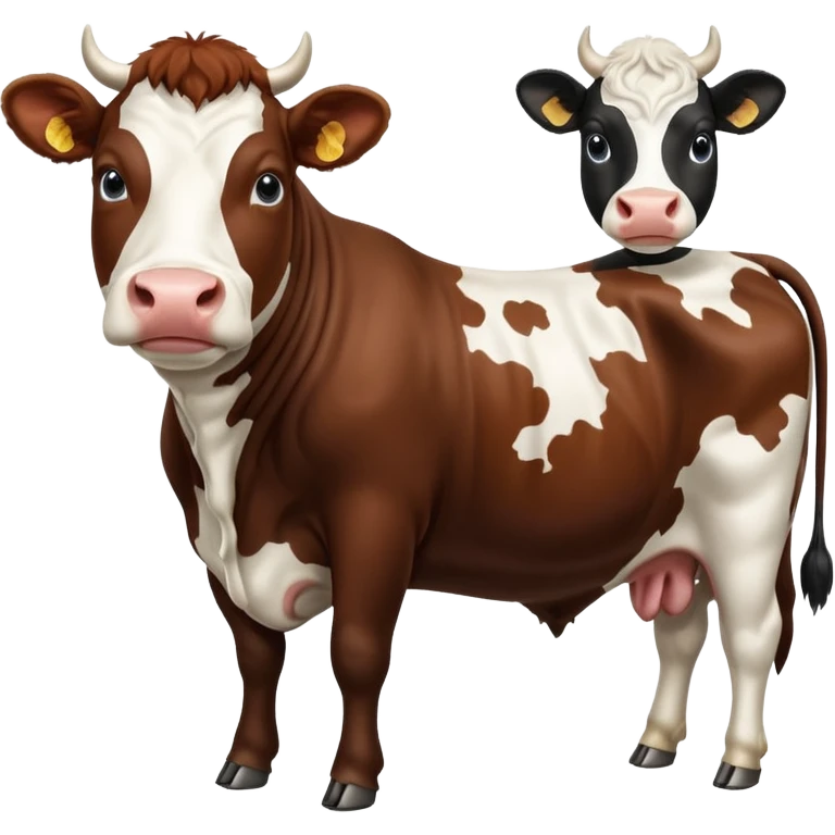 i need a emoji which can show comparison of a diffrent cattle breeds emoji