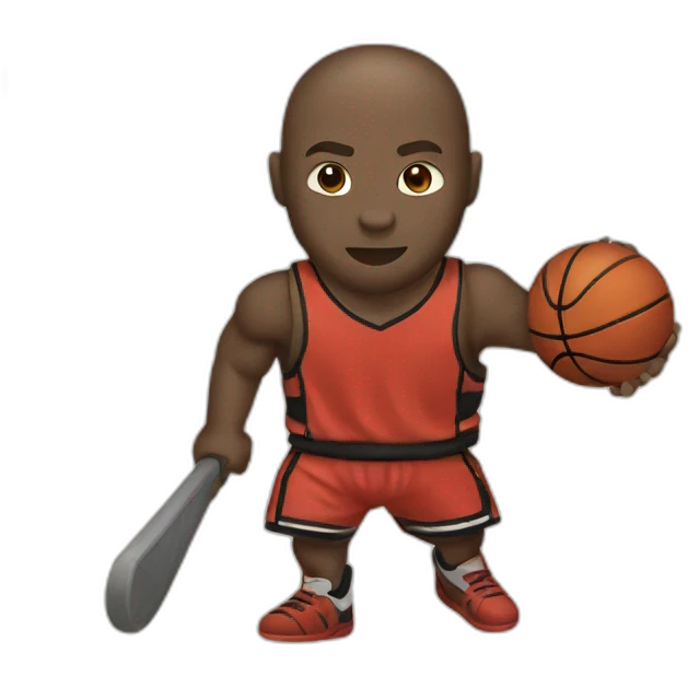 Warrior basketball emoji