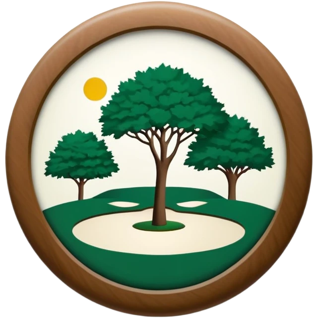 Augusta national golf club logo emoji