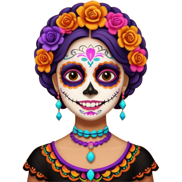 Día de muertos emoji