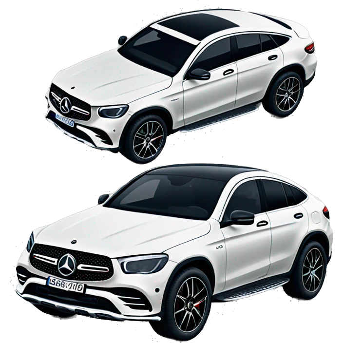 mercedes benz glc 53 coupe  emoji