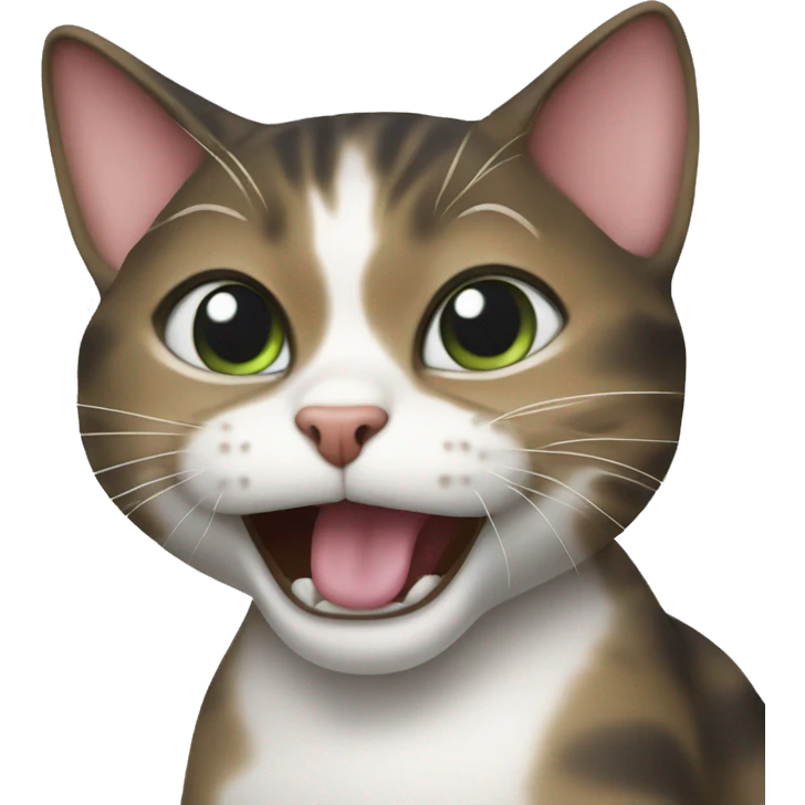Thai cat is farting  emoji