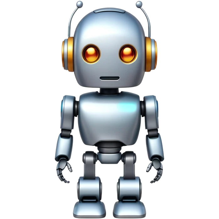 cute robot emoji