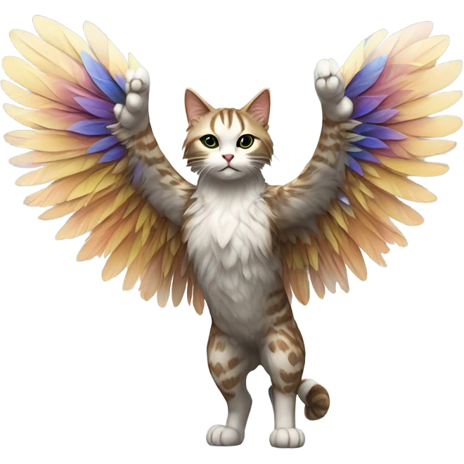 What cat with wings  emoji