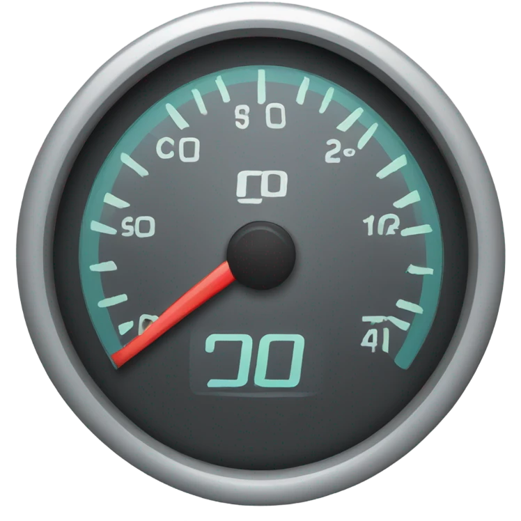speedometer emoji