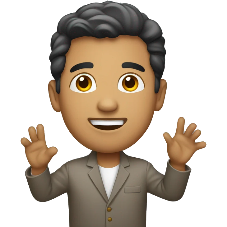 Hispanic political waving emoji