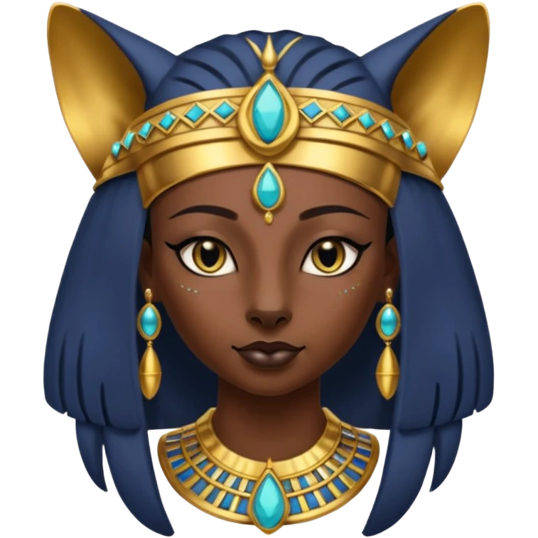 Bastet from Egyptian Gods emoji