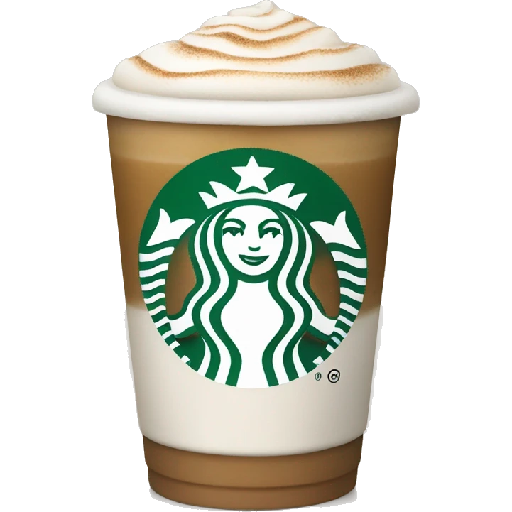 Starbucks latte  emoji