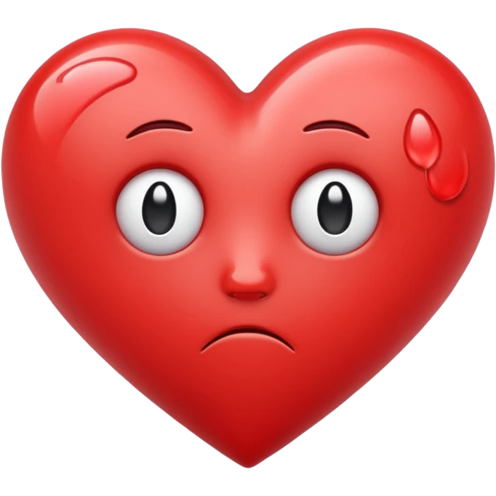 NÃO CHORAS É PRA CHORAS MEME CORAÇÃO VERMELHO emoji