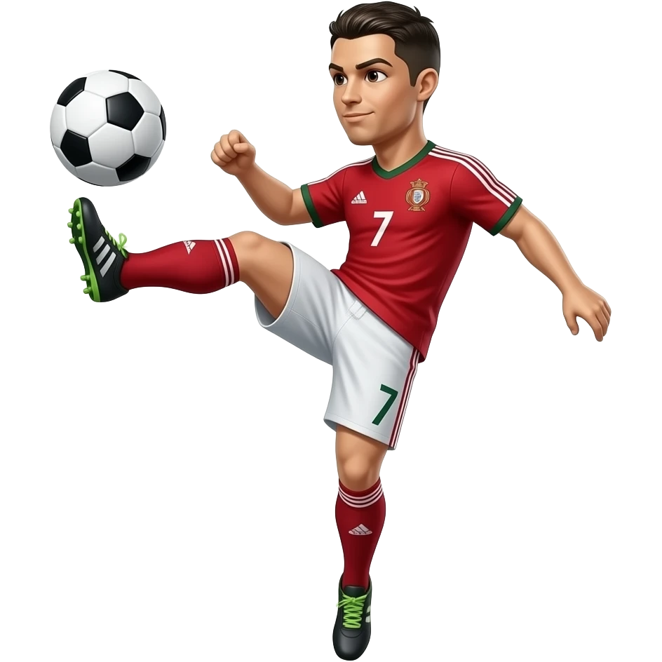 Ronaldo Bicycle kick emoji