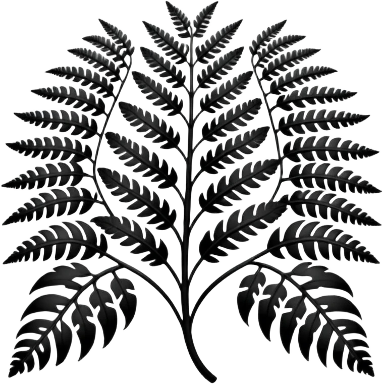 Fern Maori design.. emoji