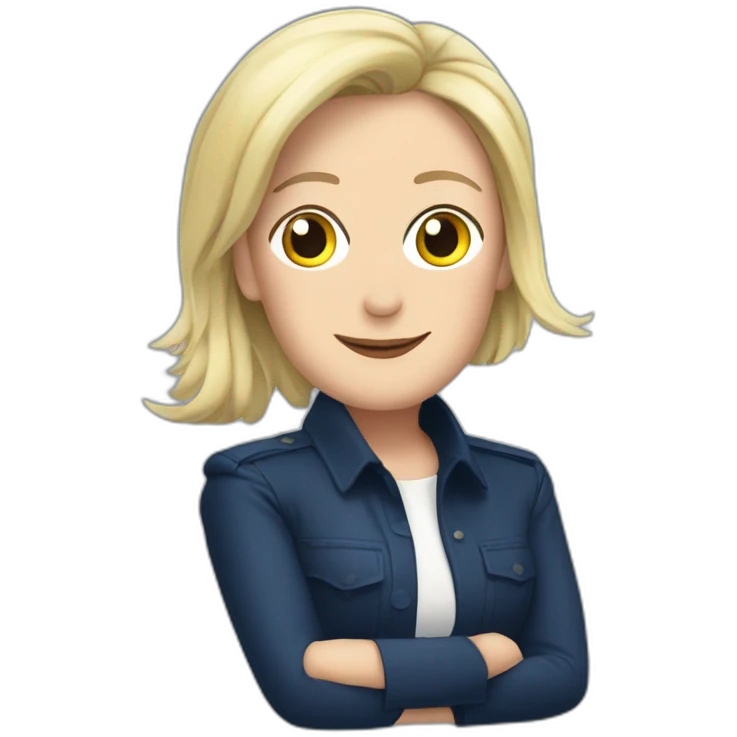 Jean Marine le pen emoji