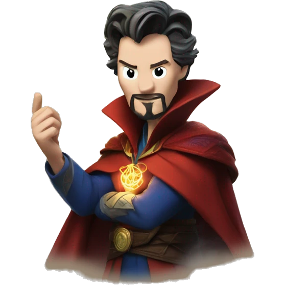 Doctor Strange casting a spell emoji