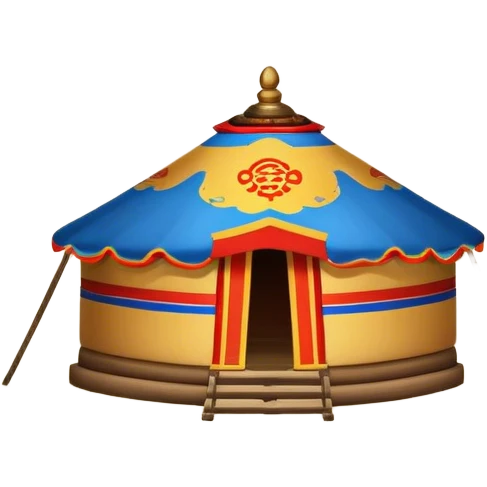 mongolian ger  emoji