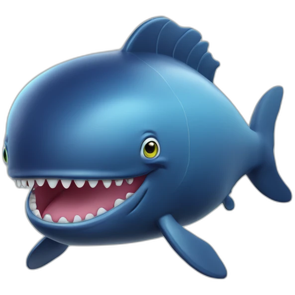 Baleine dans cerveau emoji