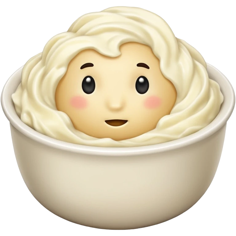 mashed potatoes emoji