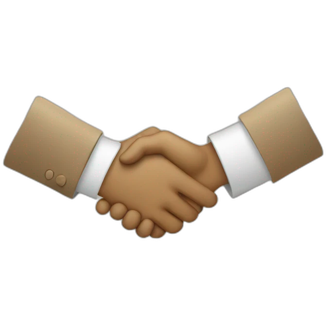 Handshake emoji