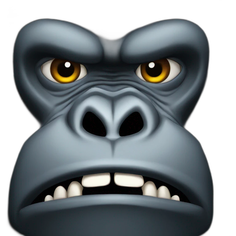 Giga gorilla emoji