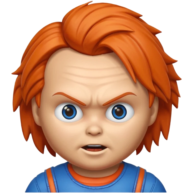 Un emojin de chuky emoji