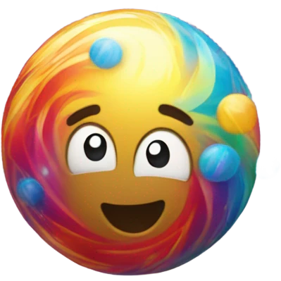 ''Bouncy balls With Magic Effects'' emoji