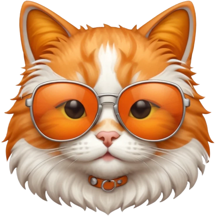 Cat wearing sunglasses emoji