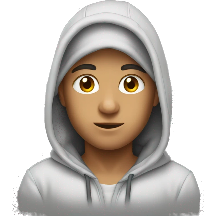 A hoodie emoji