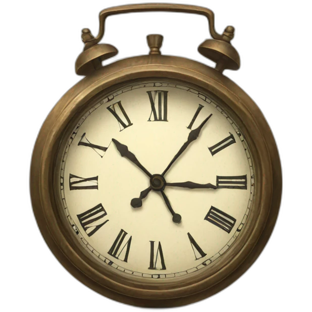old clock emoji