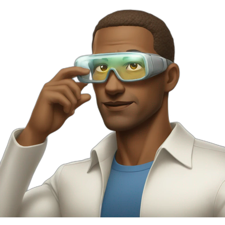 Vision from Marvel emoji