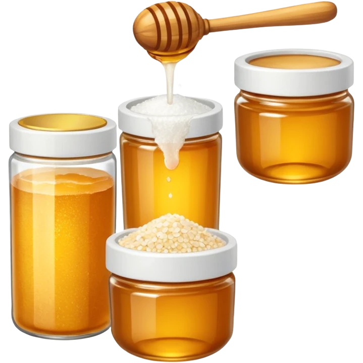 Salt and honey but separate  emoji