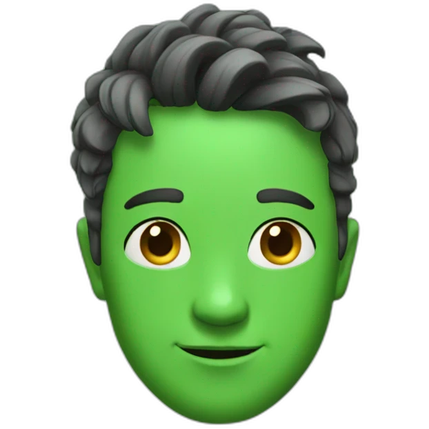 Green emoji