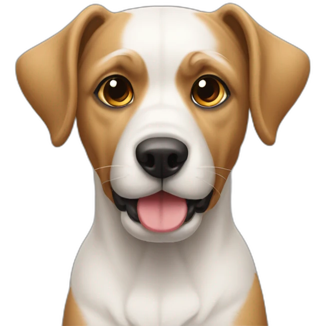 Perro tenista  emoji