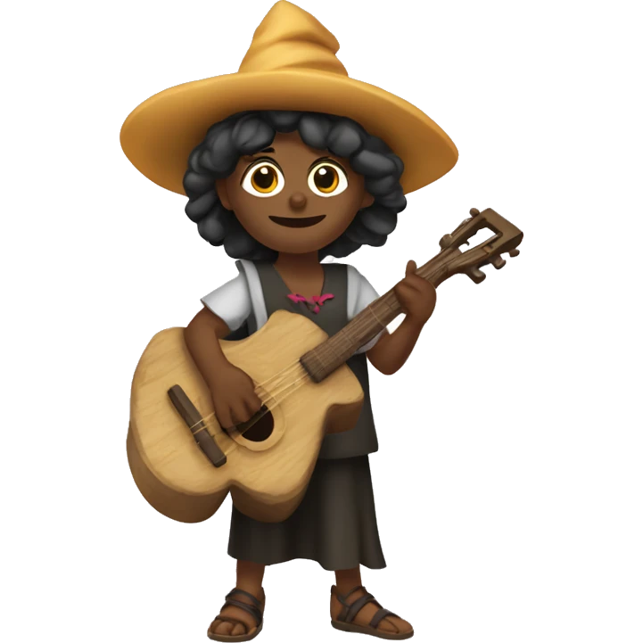 Escoba bruja emoji
